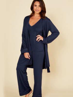 Curvy 3 Piece Set With Robe