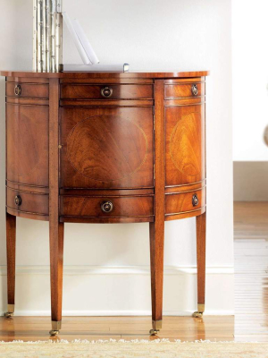 Georgian Half Round Cabinet