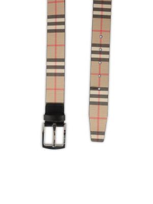 Burberry Vintage Check Belt