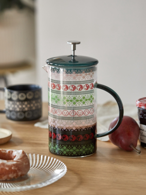 Fair Isle French Press