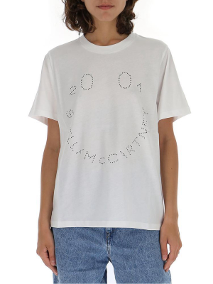 Stella Mccartney Crewneck Logo T-shirt