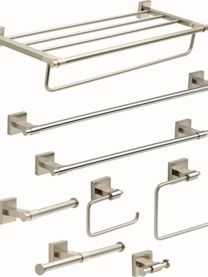 Franklin Brass Max53 Maxted Single Post Tissue Holder - Satin Nickel