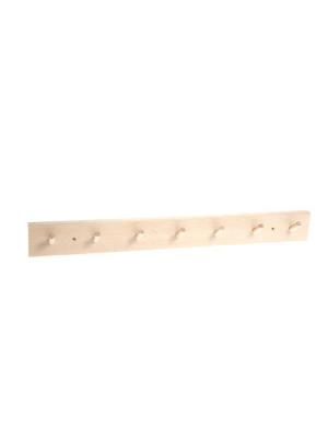 Birch Rack With 7 Hooks