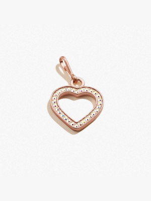 Pavé Heart Charm