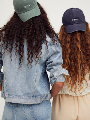 Vote Embroidered Baseball Hat