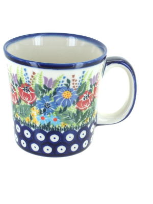 Blue Rose Polish Pottery Summer Daze Coffee Mug