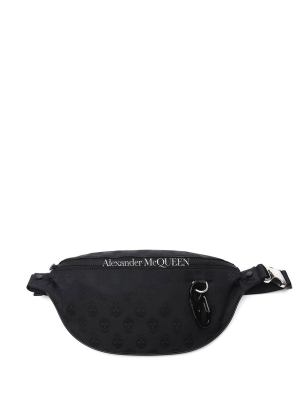 Alexander Mcqueen Logo Zipped Belt Bag