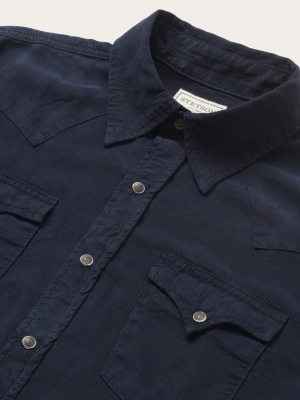 Navy Twill Shirt