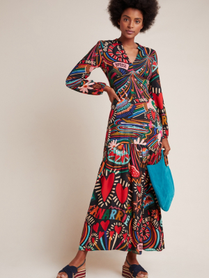 Farm Rio Baleares Maxi Dress