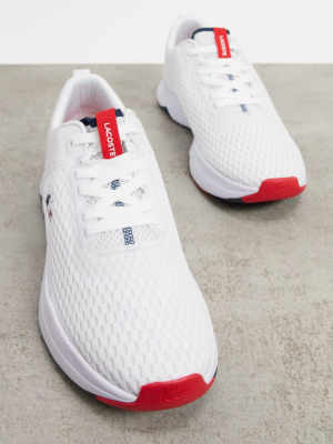 Lacoste Court Drive Tricolore Sneakers White