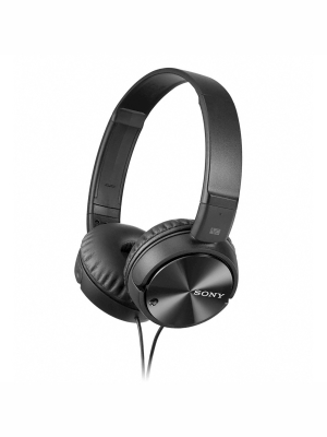 Sony Noise Canceling On-ear Wired Headphones (mdrzx110nc)