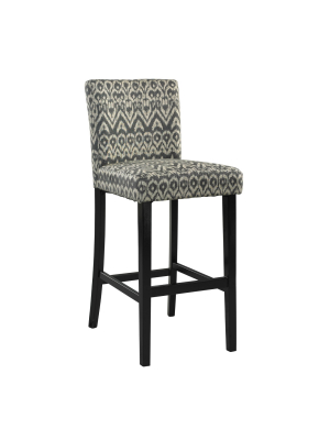 30" Morocco Upholstered Barstool - Linon