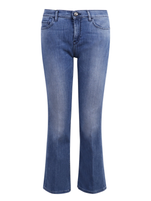 Pinko Flared Cropped Jeans