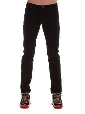 Fendi Allover Logo Straight-leg Jeans