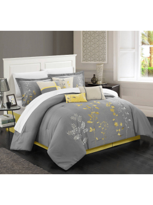 Fortuno Comforter Set - Chic Home Design