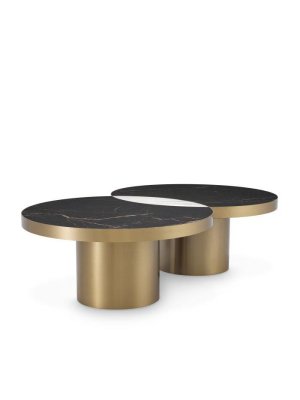 Eichholtz Breakers Coffee Table - Black & Gold