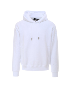 Dsquared2 Logo Print Drawstring Hoodie