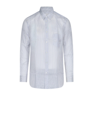 Comme Des Garçons Shirt Striped Tailored Shirt