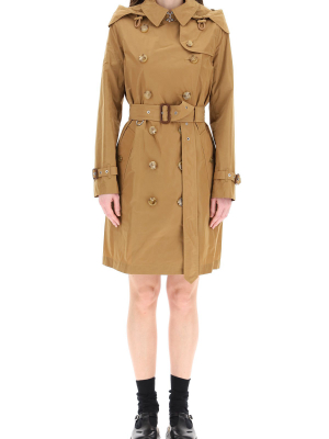 Burberry Detachable Hood Trench Coat