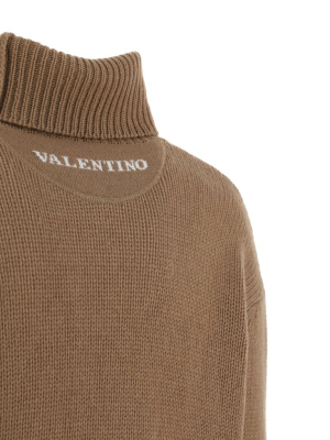 Valentino Turtleneck Knit Sweater