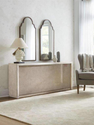 Boheme Belvue Linen Wrapped Console