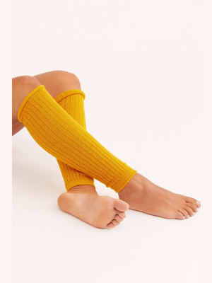 Ribbed Short Legwarmers