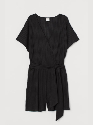 Tie-belt Romper