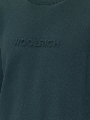 Woolrich Logo Crewneck Sweatshirt