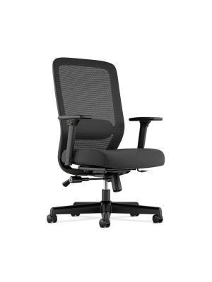 Exposure Mesh Office Chair With 2 Way Adjustable Arms Black - Hon