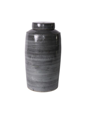 Tea Jar, Iron Gray