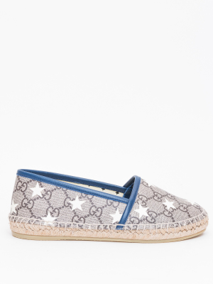 Gucci Kids Gg Star Printed Espadrilles