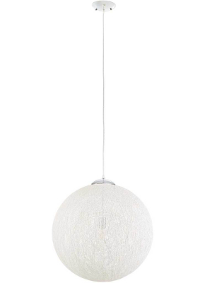 Spot Light Chandelier White