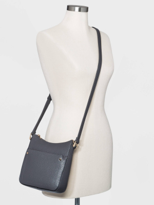 Zip Closure Crossbody Bag - A New Day™