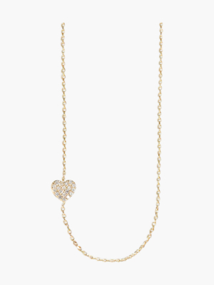 Pavé Heart Necklace