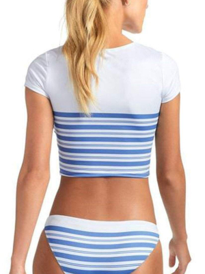 Vitamin A Luciana Full Coverage Bottom In Regatta Stripe 167bf Reg