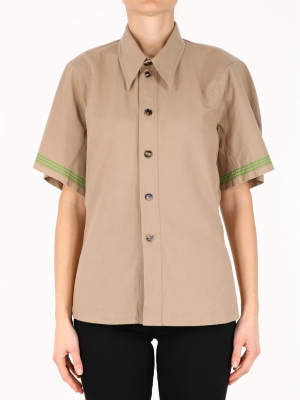 Bottega Veneta Pleated Back Shirt