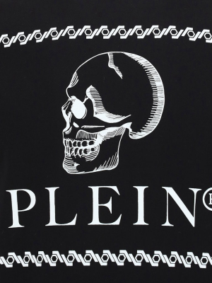 Philipp Plein Skull Print Crew-neck T Shirt