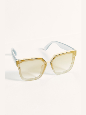 Mack Mixed Metal Sunglasses