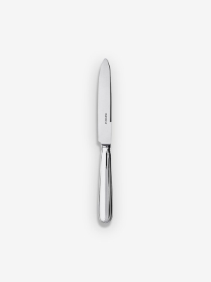 Consulat Dessert Knife In Silver Plate By Puiforcat