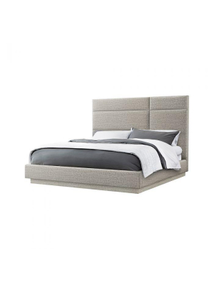 Quadrant Queen Bed In Feather