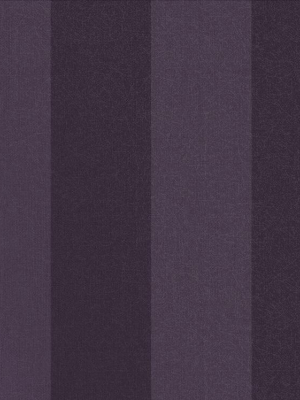 Heritage Stripe Wallpaper In Plum From The Exclusives Collection By Graham & Brown