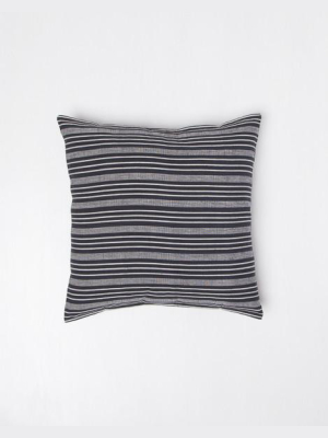 Onyx Stripe Pillow