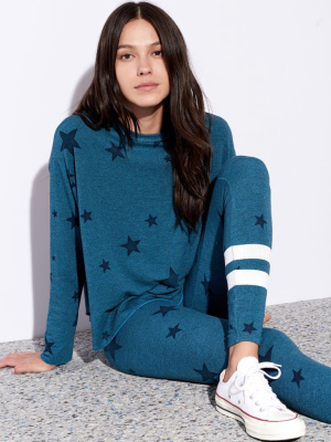 Sundry Stars Trapeze Sweatshirt Aqua