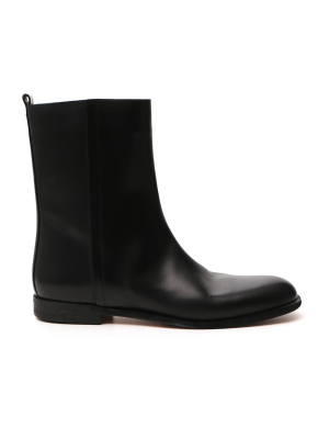 Maison Margiela Zipped Ankle Boots