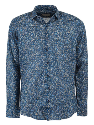 Etro Geometric Print Long Sleeve Shirt