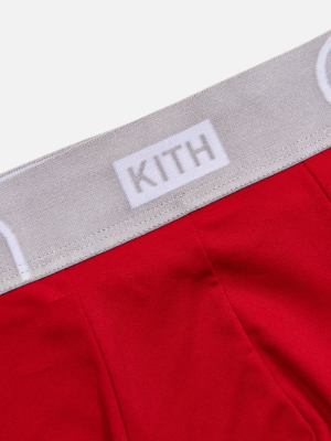 Kith For Calvin Klein Seasonal Boxer Brief - Crimson