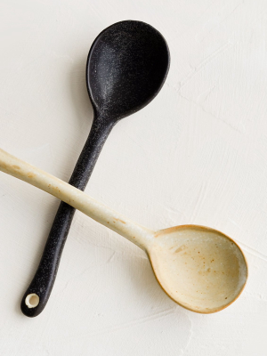 Auster Ceramic Spoon