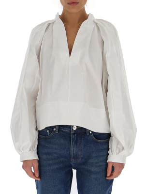 Jil Sander Balloon Sleeve Blouse