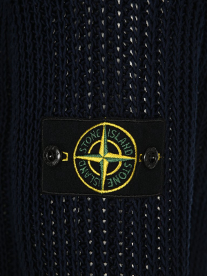 Stone Island Ribbed Knit Sweater