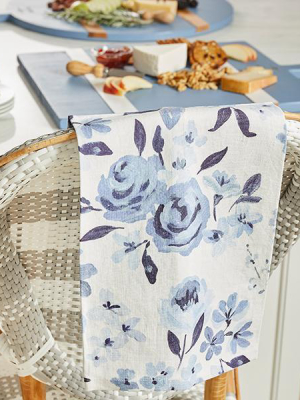 Highland Floral Tea Towel